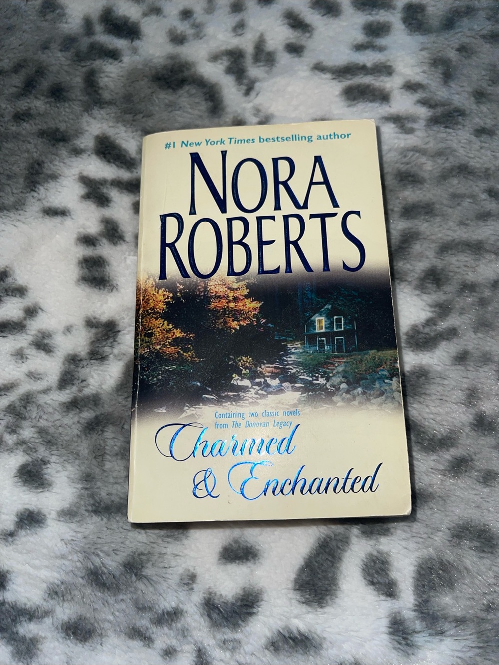 Nora Roberts paperback book